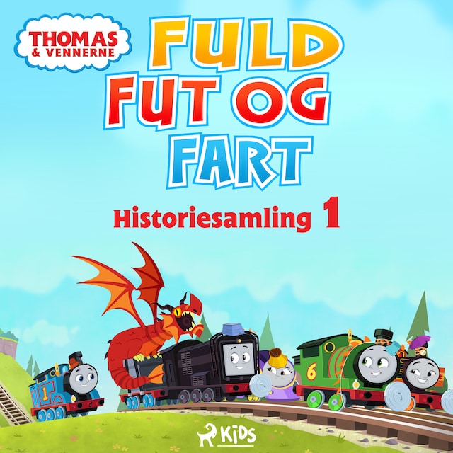 Bogomslag for Thomas og vennerne – Fuld fut og fart – Historiesamling 1