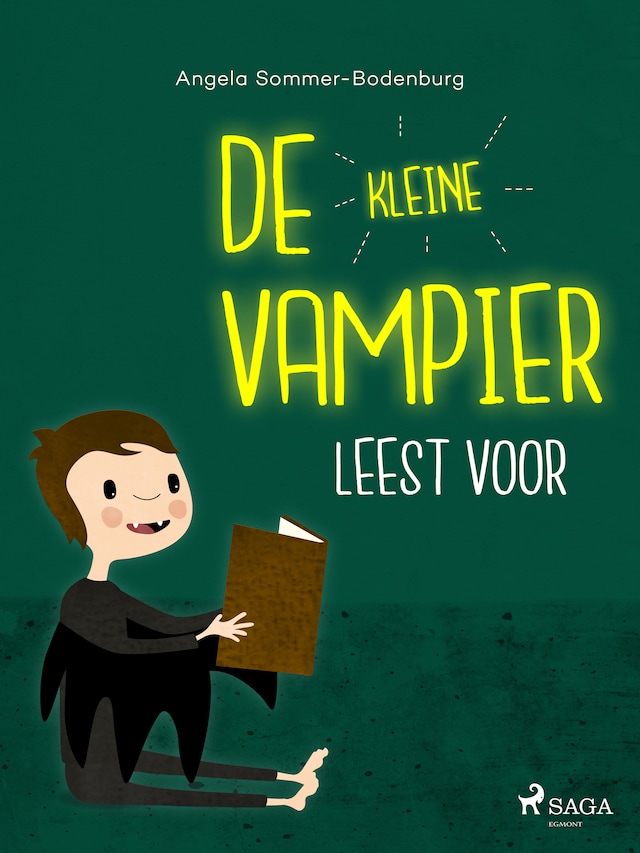 Buchcover für De kleine vampier leest voor