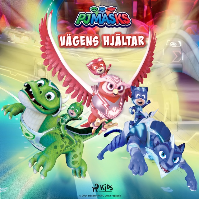 Book cover for Pyjamashjältarna - Vägens hjältar