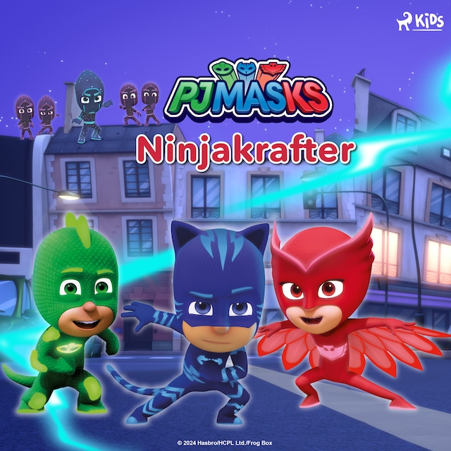 Copertina del libro per Pyjamashjältarna - Ninjakrafter