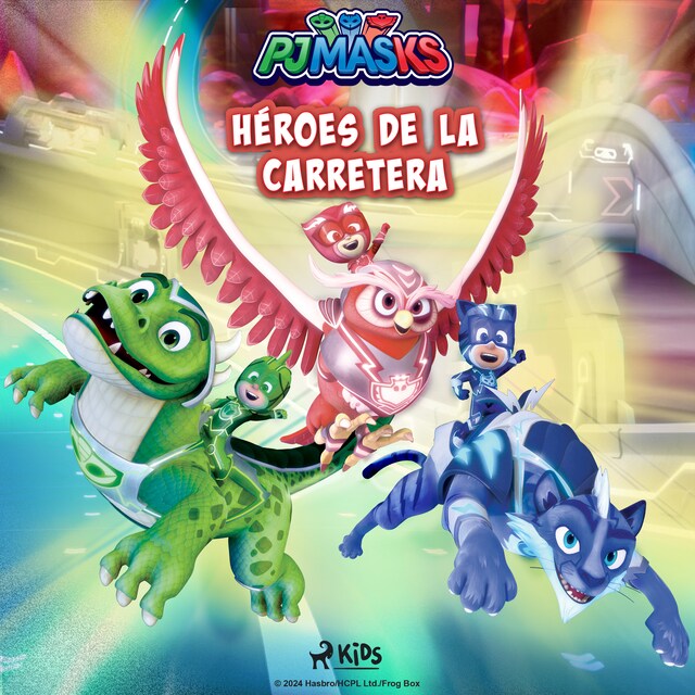 Portada de libro para PJ Masks - Héroes de la carretera