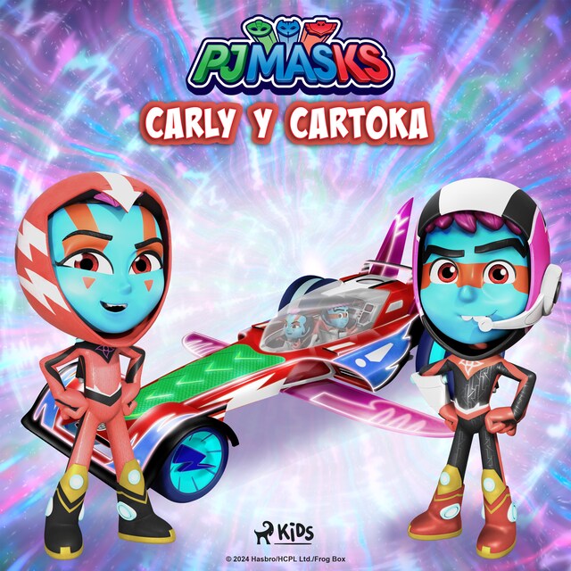 Book cover for PJ Masks - Carly y Cartoka