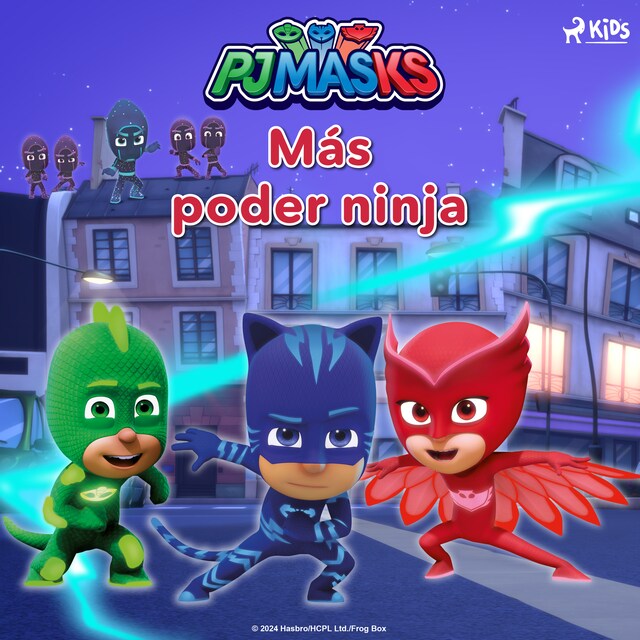 Copertina del libro per PJ Masks - Más poder ninja