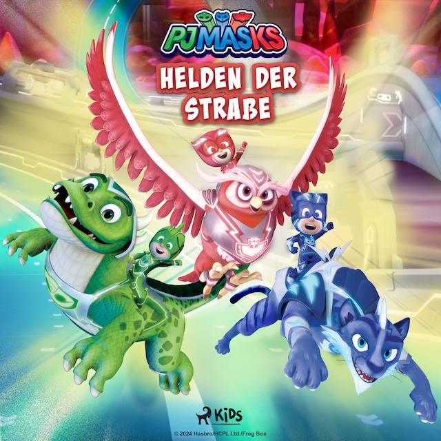 Kirjankansi teokselle PJ Masks - Helden der Straße