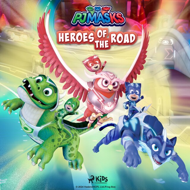 Book cover for PJ Masks - Heroes of the Road