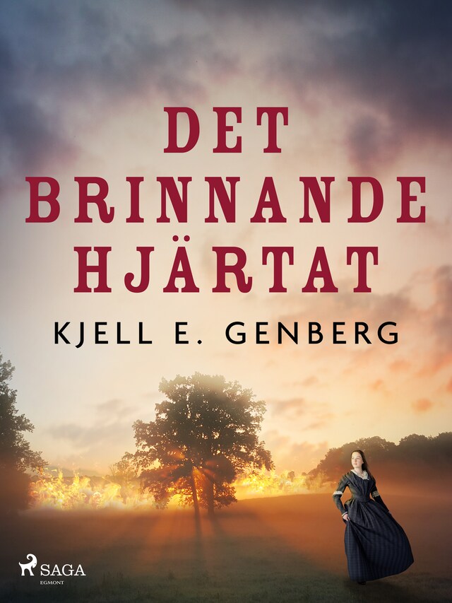 Buchcover für Det brinnande hjärtat