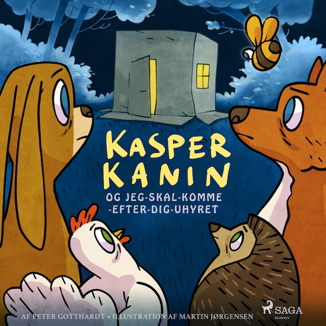 Bogomslag for Kasper Kanin og Jeg-skal-komme-efter-dig-uhyret