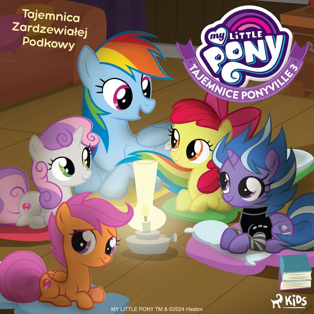 Portada de libro para My Little Pony - Tajemnice Ponyville 3 - Tajemnica Zardzewiałej Podkowy