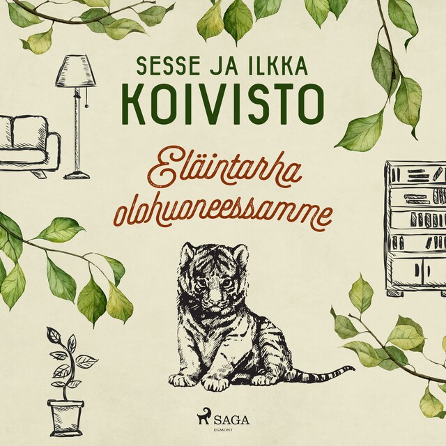 Book cover for Eläintarha olohuoneessamme