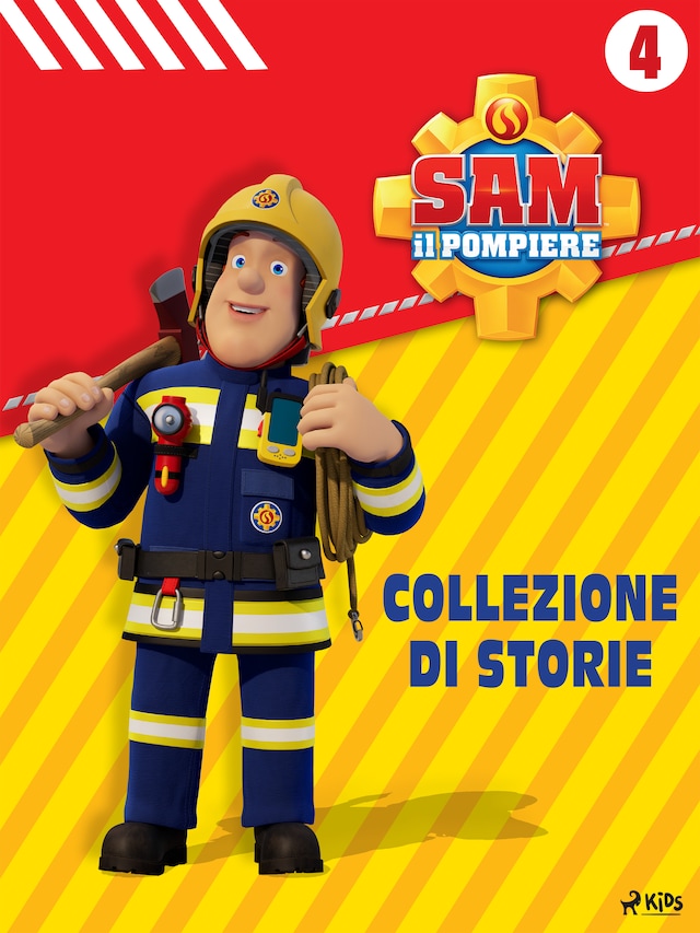 Buchcover für Sam il Pompiere - Collezione di storie 4