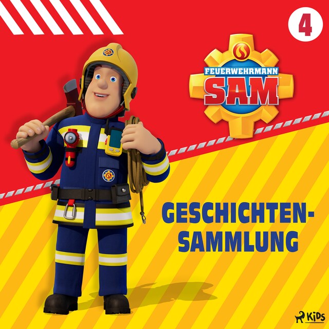 Buchcover für Feuerwehrmann Sam - Geschichtensammlung 4