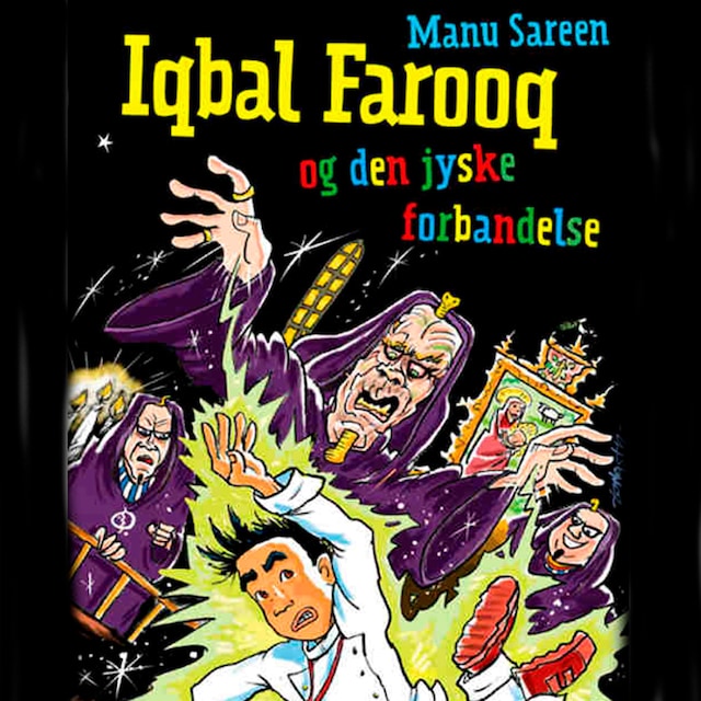 Kirjankansi teokselle Iqbal Farooq og den jyske forbandelse