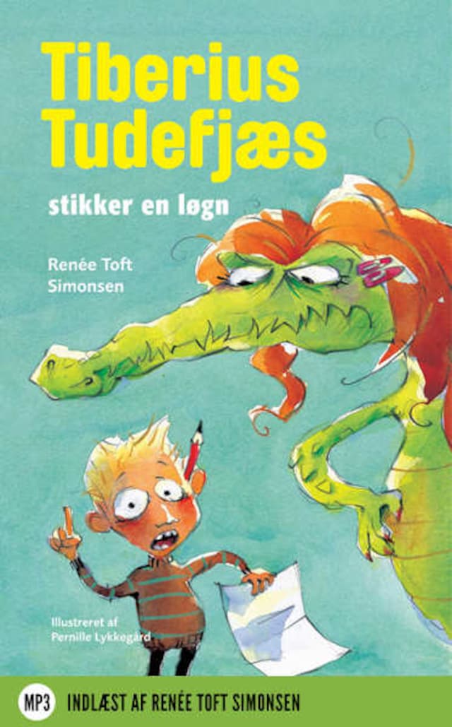 Book cover for Tiberius Tudefjæs stikker en løgn