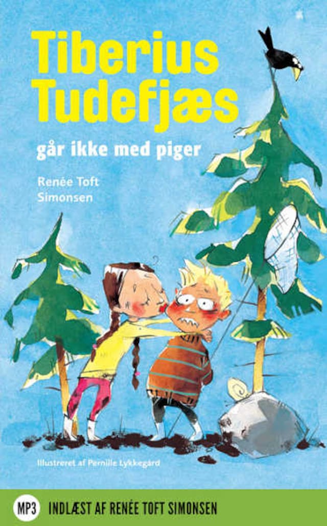 Okładka książki dla Tiberius Tudefjæs går ikke med piger