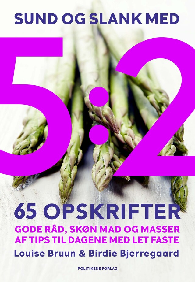 Book cover for Sund og slank med 5:2