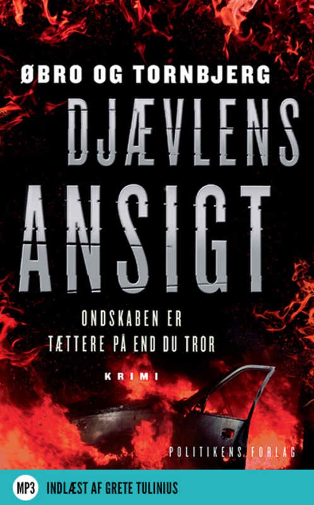 Book cover for Djævlens ansigt