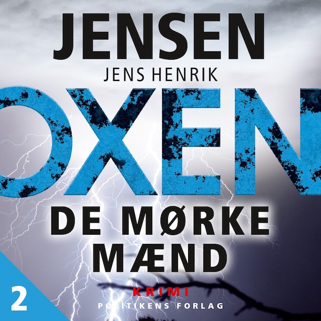 Boekomslag van OXEN – De mørke mænd