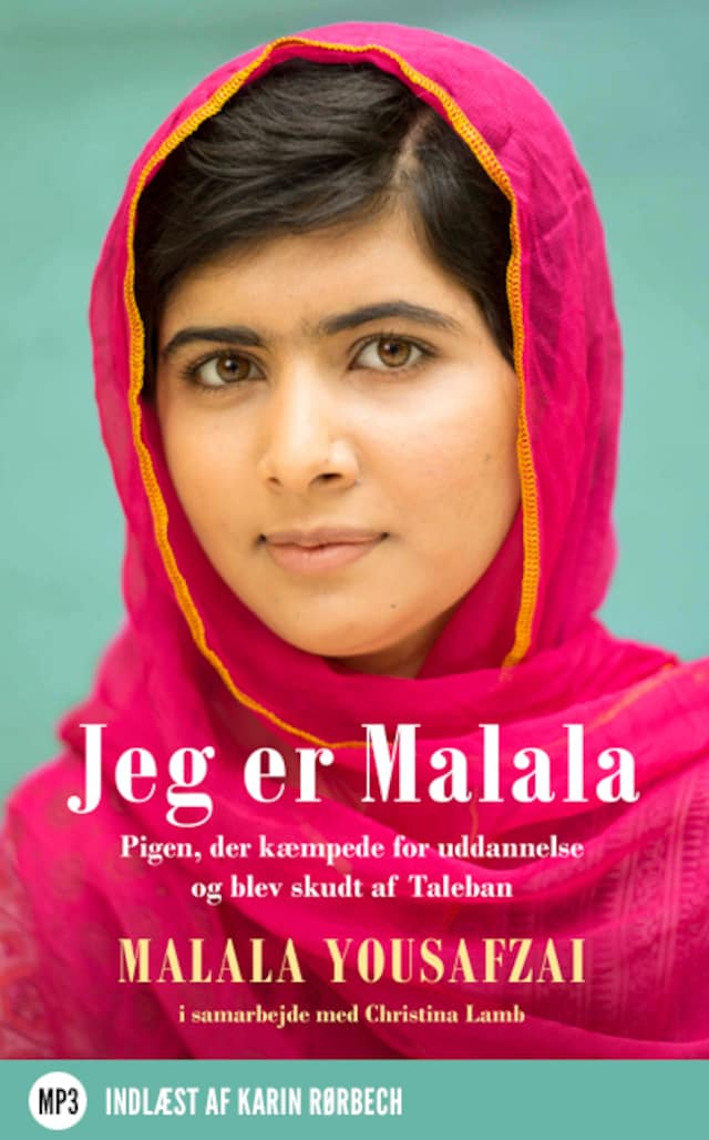 Portada de libro para Jeg er Malala