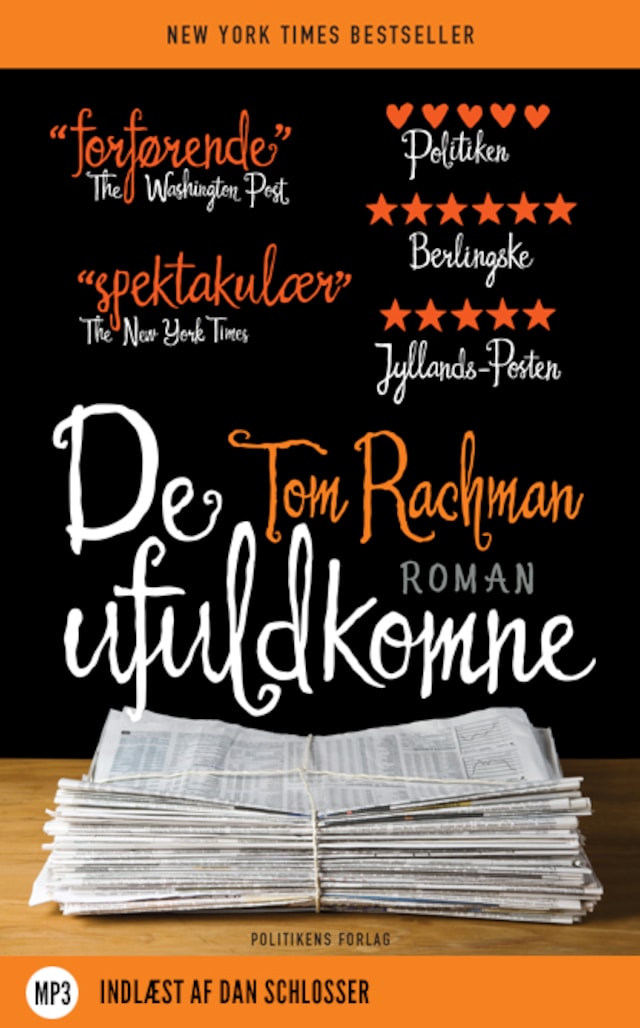Book cover for De ufuldkomne
