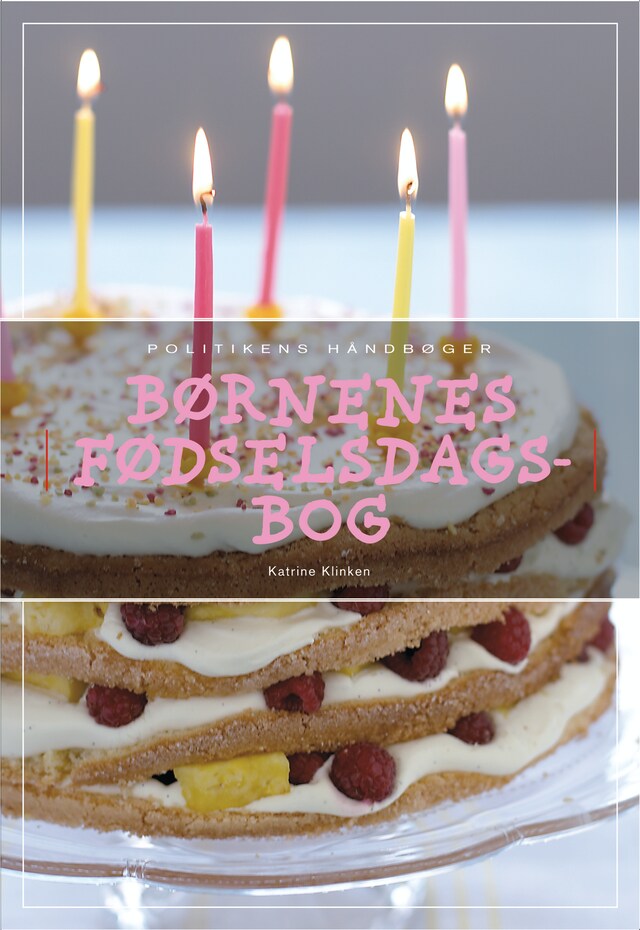 Book cover for Børnenes fødselsdagsbog