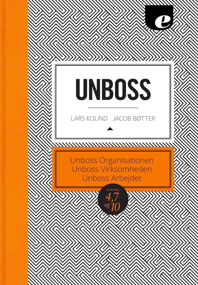 Book cover for Unboss - Organisation, Virksomheden & Arbejdet