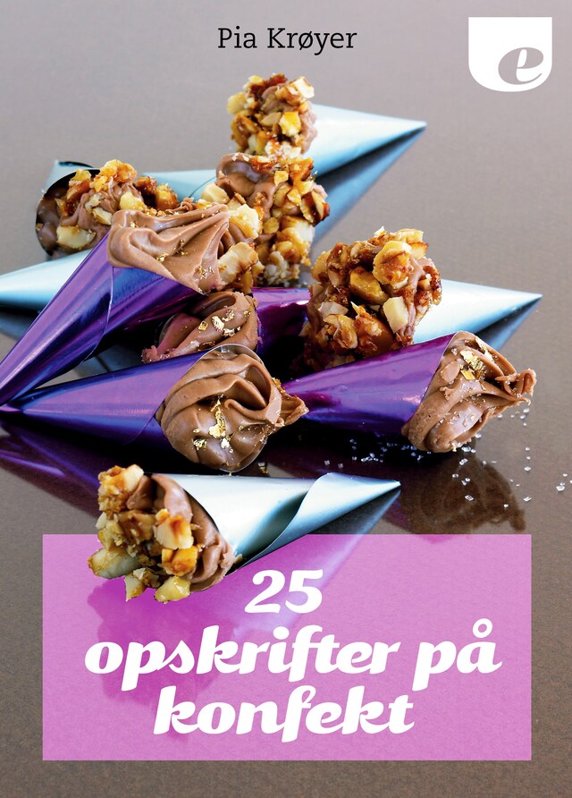 Couverture de livre pour 25 opskrifter på konfekt