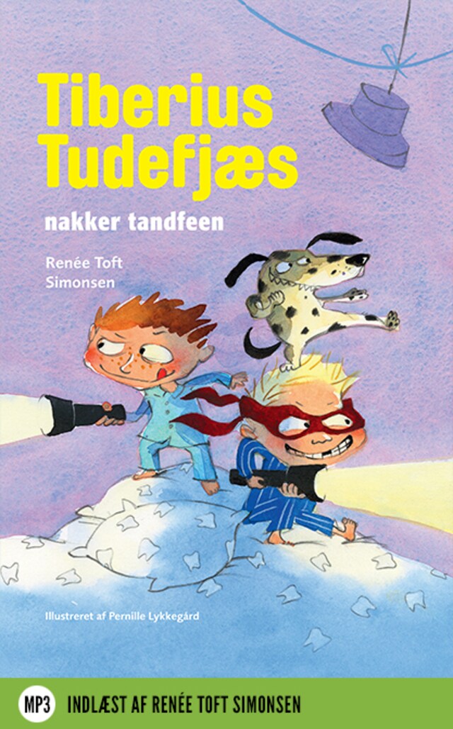 Buchcover für Tiberius Tudefjæs nakker tandfeen