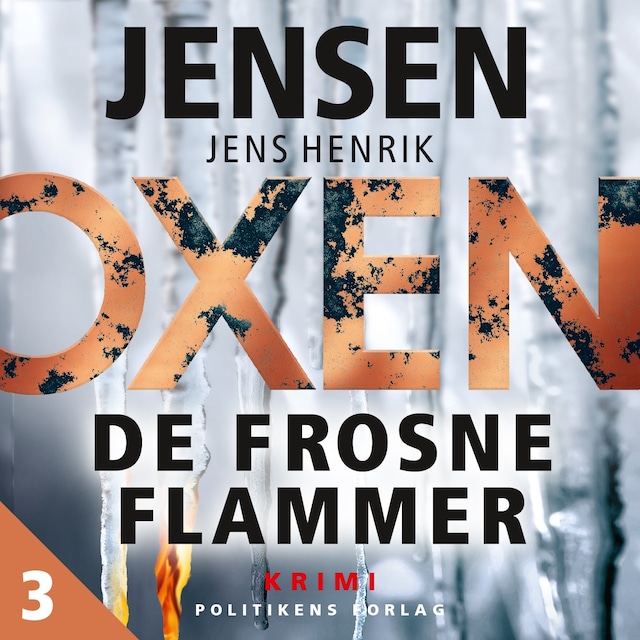 Book cover for OXEN – De frosne flammer