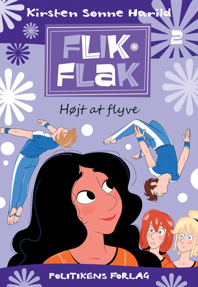 Book cover for Højt at flyve
