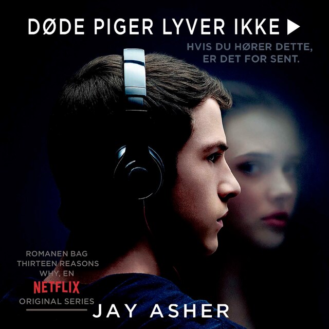 Book cover for Døde piger lyver ikke