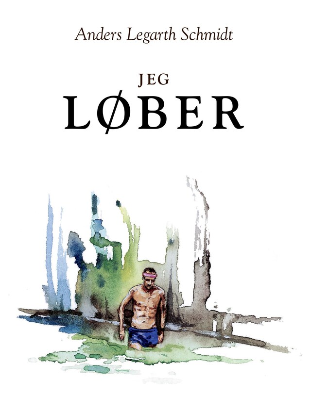 Book cover for Jeg løber