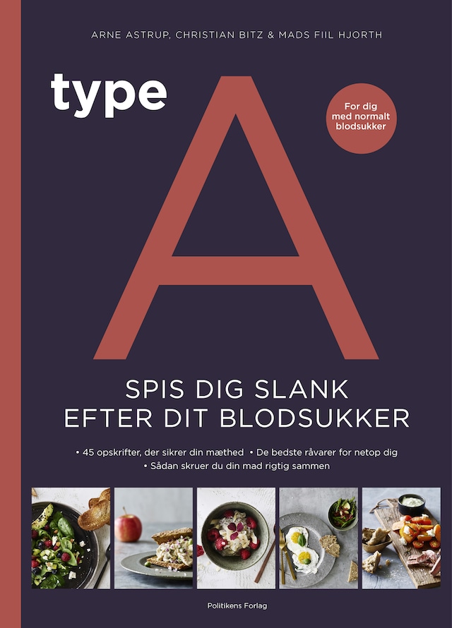 Book cover for Type A - Spis dig slank efter dit blodsukker