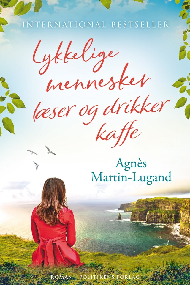 Book cover for Lykkelige mennesker læser og drikker kaffe