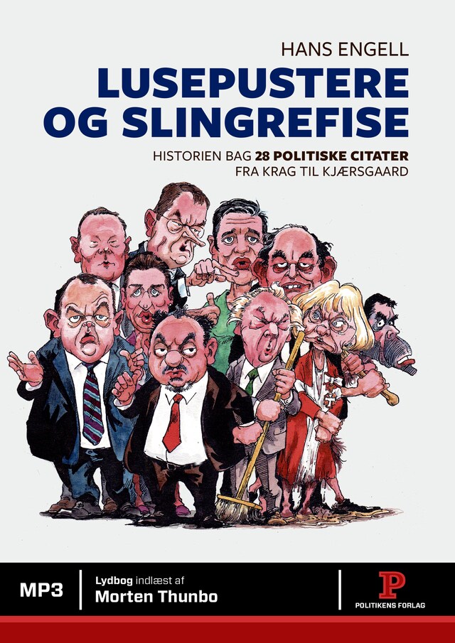 Book cover for Lusepustere og slingrefise