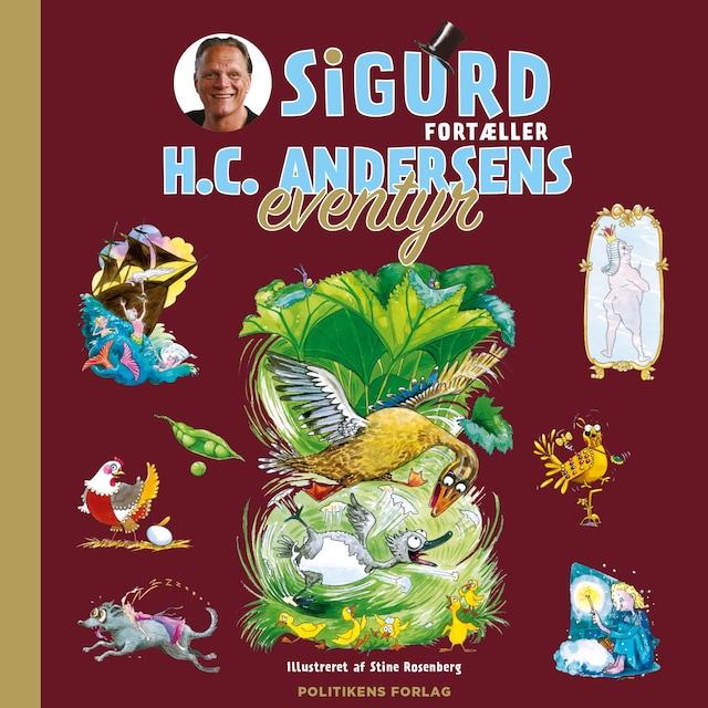 Bokomslag for Sigurd fortæller H.C. Andersens eventyr