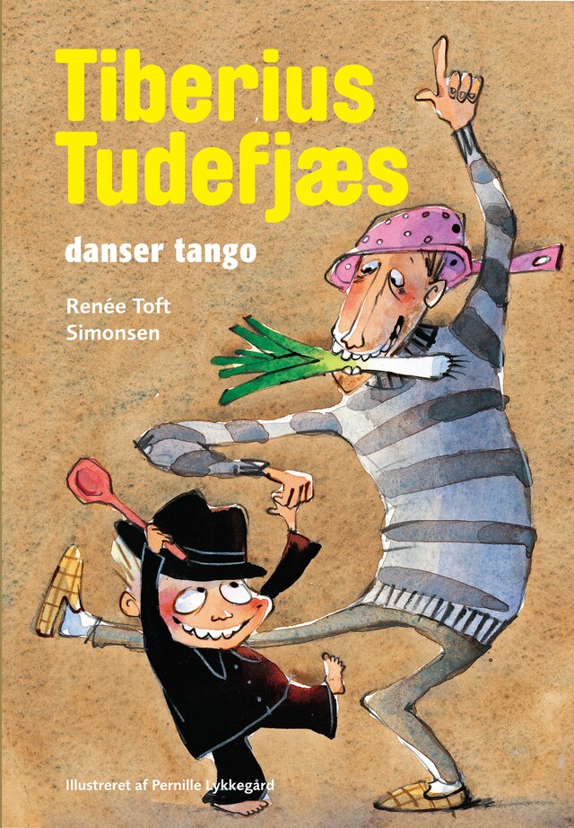 Book cover for Tiberius Tudefjæs danser tango