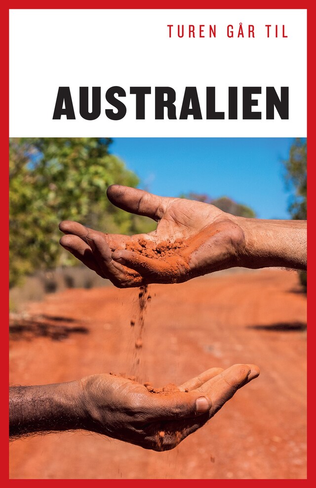 Kirjankansi teokselle Turen går til Australien