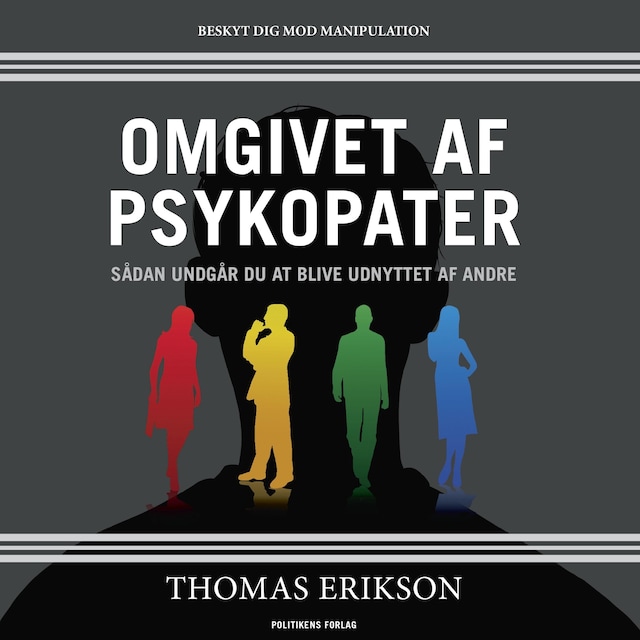 Book cover for Omgivet af psykopater