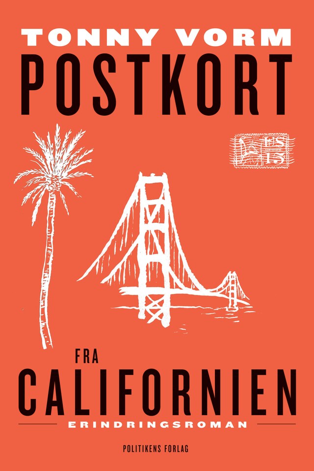 Book cover for Postkort fra Californien