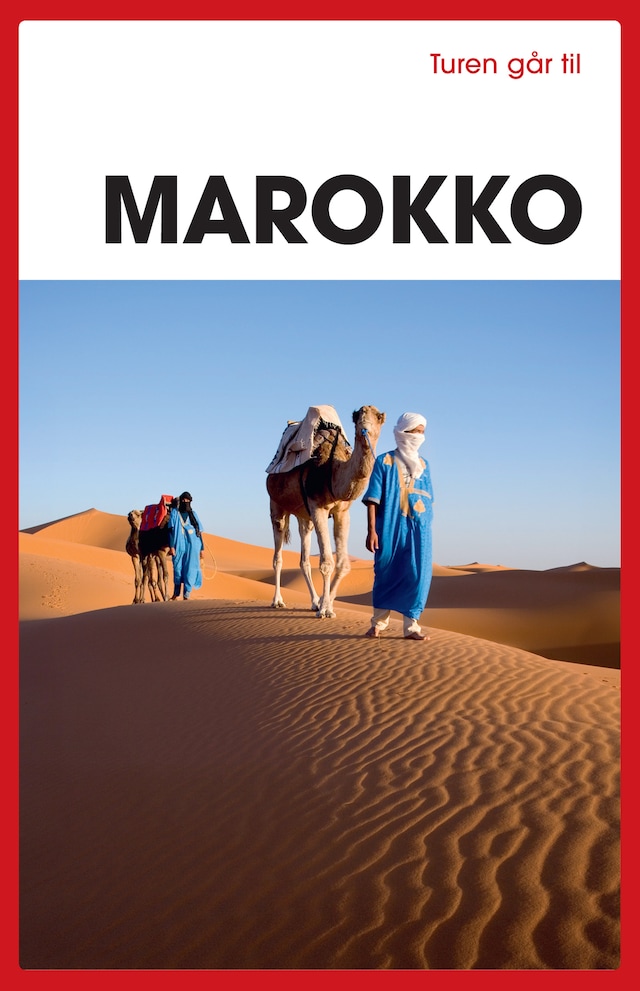 Book cover for Turen går til Marokko