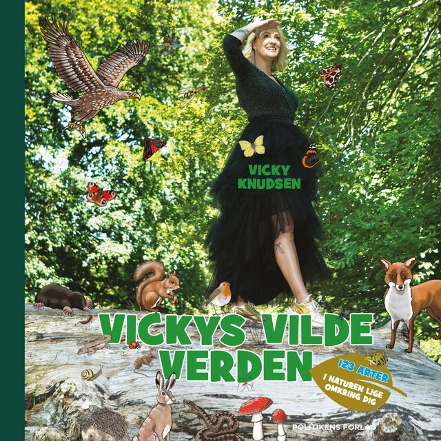 Portada de libro para Vickys vilde verden