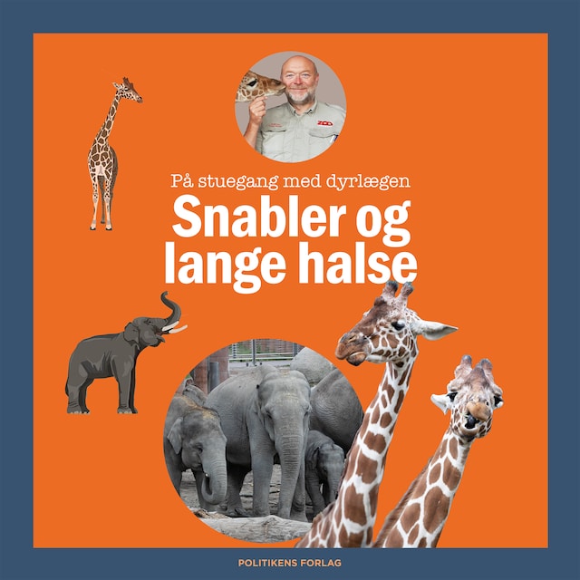 Boekomslag van Snabler og lange halse - læs selv-serie