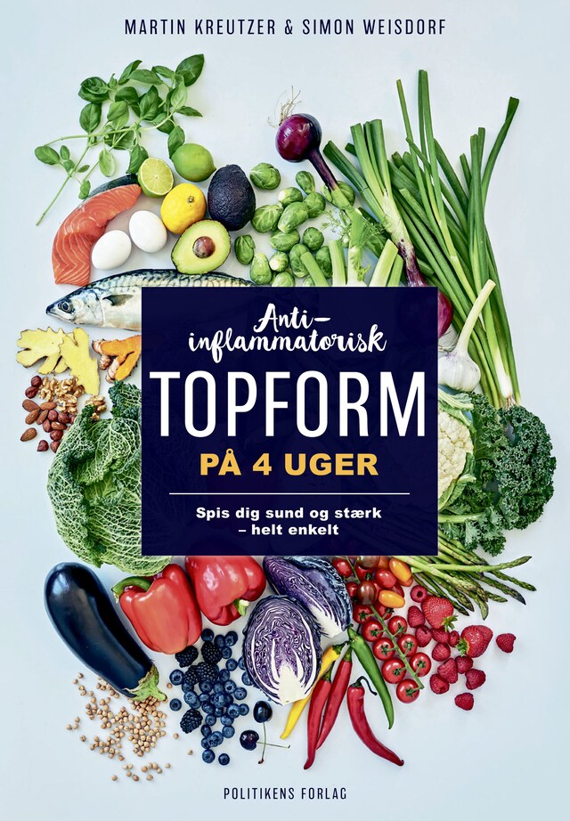 Bogomslag for Anti-inflammatorisk topform på 4 uger