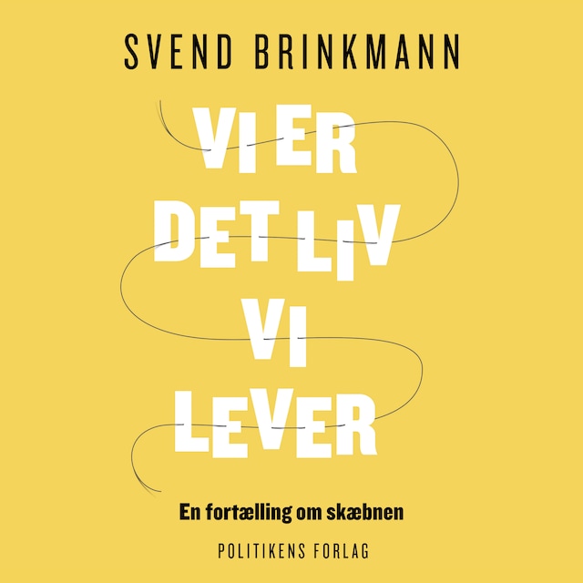 Okładka książki dla Vi er det liv vi lever