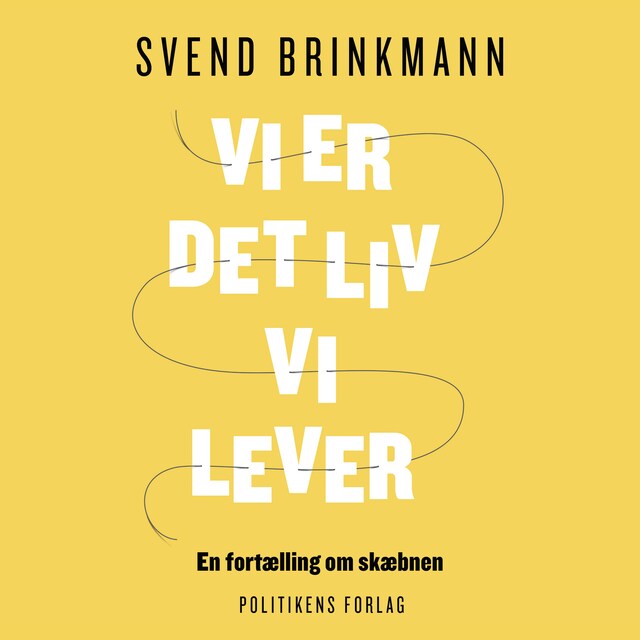 Book cover for Vi er det liv vi lever