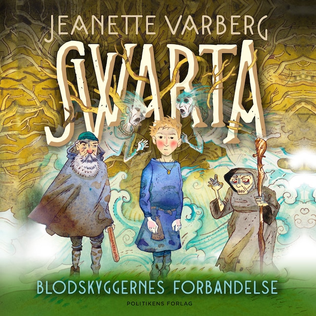 Book cover for Swarta og blodskyggernes forbandelse