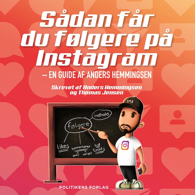 Book cover for Sådan får du følgere på Instagram
