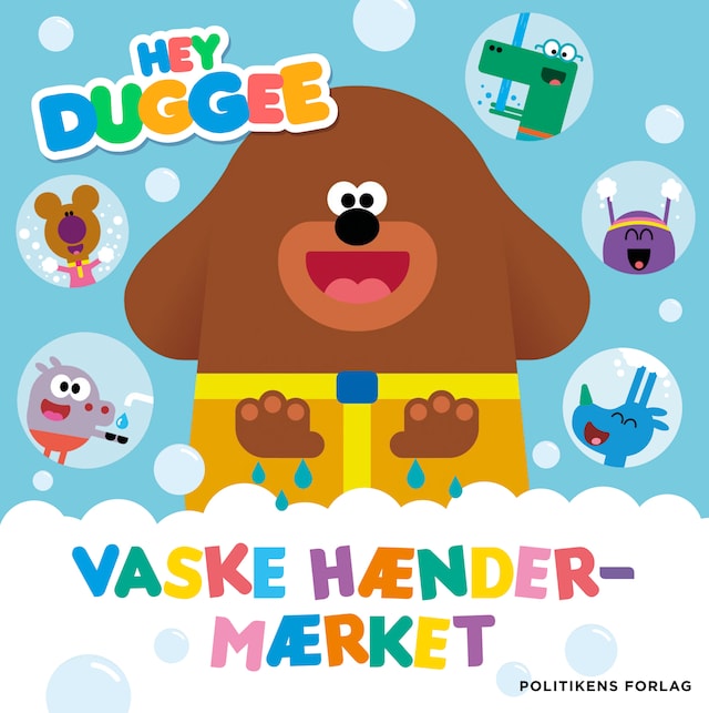 Boekomslag van Hey Duggee - Vaske hænder-mærket (med lyd)