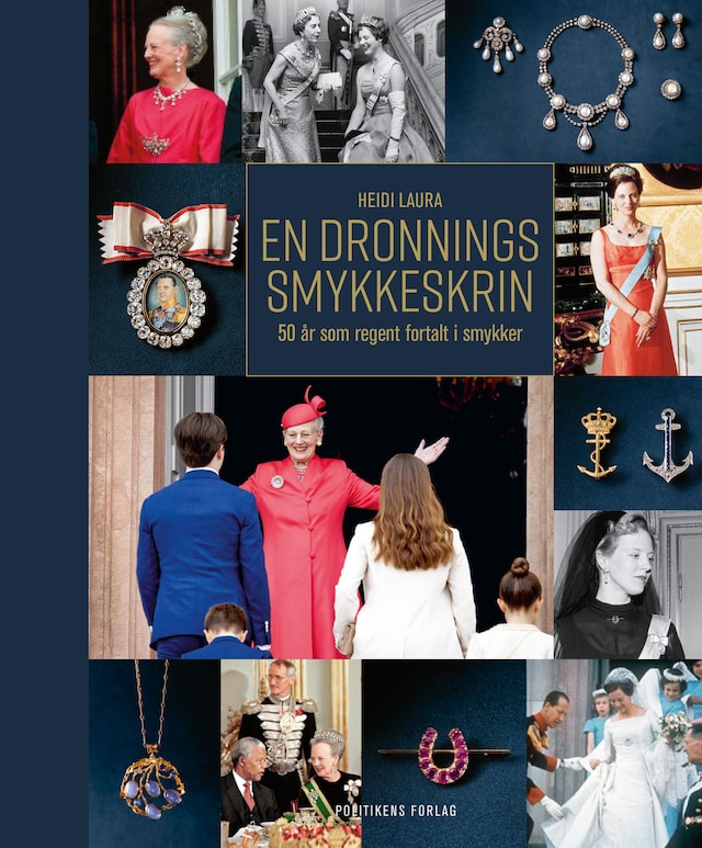 Okładka książki dla En dronnings smykkeskrin