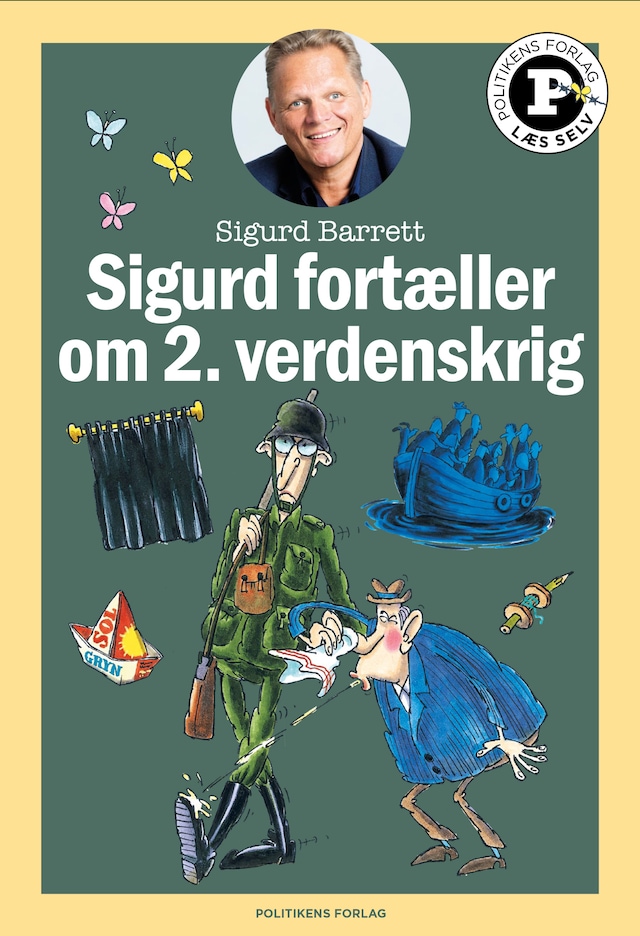 Book cover for Sigurd fortæller om 2. verdenskrig - Læs selv-serie